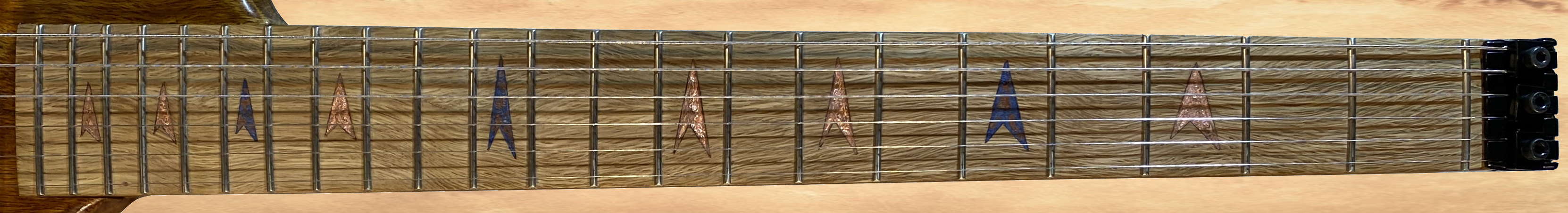 Oak Axe Fretboard