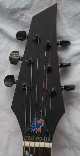 Tigercaster Headstock